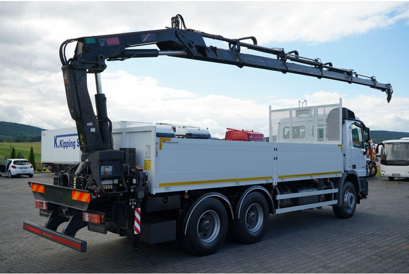Mercedes-Benz ACTROS 2636 / 6x4 / SKRZYNIOWY 6,5 M + HDS HIAB / MOCNA PODŁOGA - Madelveok/ Platvormveok, Kraanaga veoauto: pilt 5 Mercedes-Benz ACTROS 2636 / 6x4 / SKRZYNIOWY 6,5 M + HDS HIAB / MOCNA PODŁOGA - Madelveok/ Platvormveok, Kraanaga veoauto: pilt 5