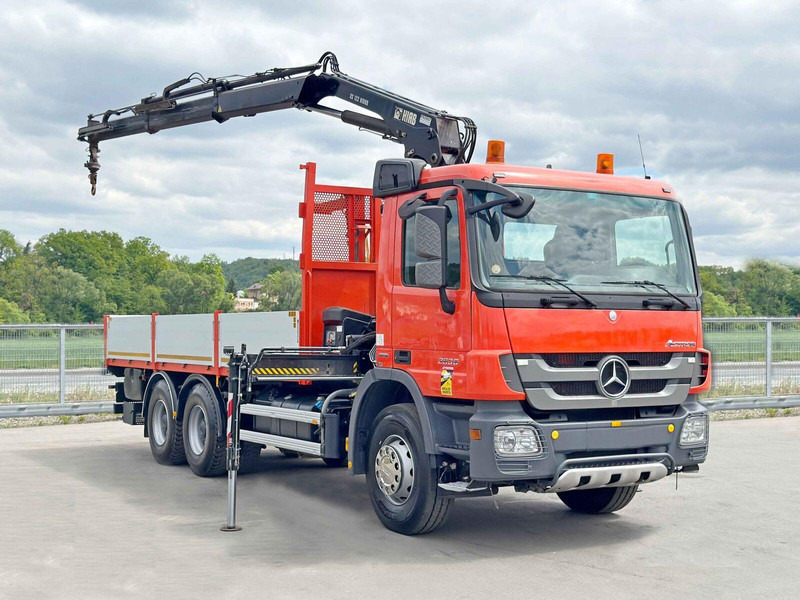 Mercedes-Benz ACTROS 2636 *HIAB 122 BS-2 HIDUO + FUNK/6x4 * TOP - Madelveok/ Platvormveok, Kraanaga veoauto: pilt 2 Mercedes-Benz ACTROS 2636 *HIAB 122 BS-2 HIDUO + FUNK/6x4 * TOP - Madelveok/ Platvormveok, Kraanaga veoauto: pilt 2