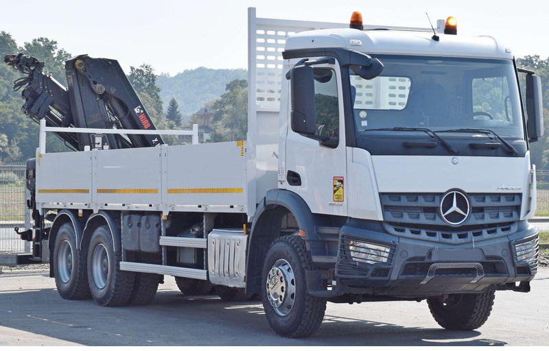 Mercedes-Benz ACTROS 2636 - Madelveok/ Platvormveok, Kraanaga veoauto: pilt 4 Mercedes-Benz ACTROS 2636 - Madelveok/ Platvormveok, Kraanaga veoauto: pilt 4