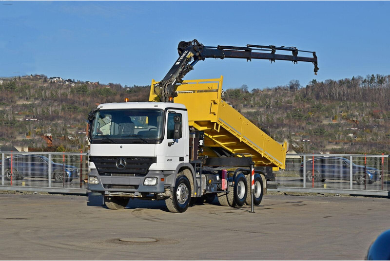 Mercedes-Benz ACTROS 2636 * TEREX 165.2E - A4 + FUNK/6x4 - Kallurauto, Kraanaga veoauto: pilt 2 Mercedes-Benz ACTROS 2636 * TEREX 165.2E - A4 + FUNK/6x4 - Kallurauto, Kraanaga veoauto: pilt 2