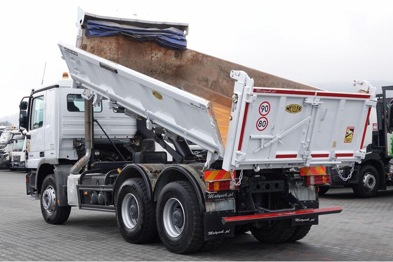 Mercedes-Benz ACTROS 3336 / 6x4 / WYWROTKA / BORDMATIC / HYDROBURTA / MEILLER - Kallurauto: pilt 4 Mercedes-Benz ACTROS 3336 / 6x4 / WYWROTKA / BORDMATIC / HYDROBURTA / MEILLER - Kallurauto: pilt 4
