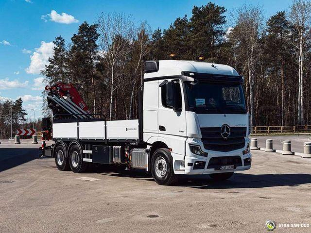 Mercedes-Benz ACTROS 3351 NEW 6x4 Fassi F485 Crane - Madelveok/ Platvormveok, Kraanaga veoauto: pilt 4 Mercedes-Benz ACTROS 3351 NEW 6x4 Fassi F485 Crane - Madelveok/ Platvormveok, Kraanaga veoauto: pilt 4