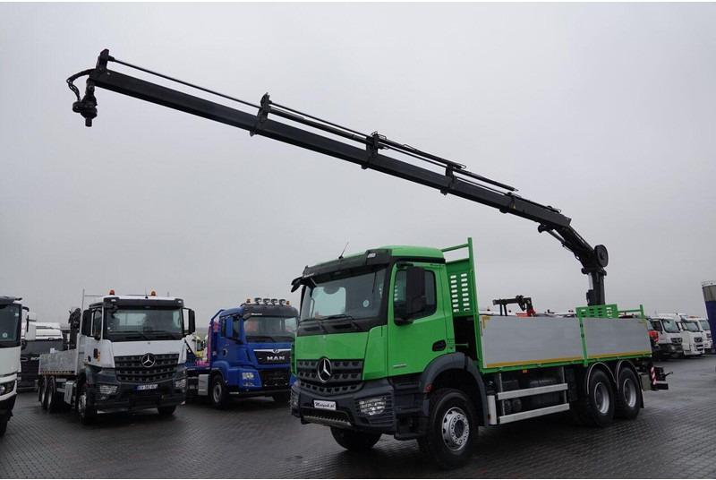 Mercedes-Benz AROCS 2636 / 6x4 / SKRZYNIOWY- 6,5 M / + HDS HIAB 4x wysów: 13 - Madelveok/ Platvormveok, Kraanaga veoauto: pilt 2 Mercedes-Benz AROCS 2636 / 6x4 / SKRZYNIOWY- 6,5 M / + HDS HIAB 4x wysów: 13 - Madelveok/ Platvormveok, Kraanaga veoauto: pilt 2
