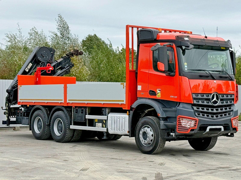 Mercedes-Benz AROCS 2643 *HIAB X-HIDUO 188 ES-5/FUNK * 6x4 - Madelveok/ Platvormveok, Kraanaga veoauto: pilt 4 Mercedes-Benz AROCS 2643 *HIAB X-HIDUO 188 ES-5/FUNK * 6x4 - Madelveok/ Platvormveok, Kraanaga veoauto: pilt 4