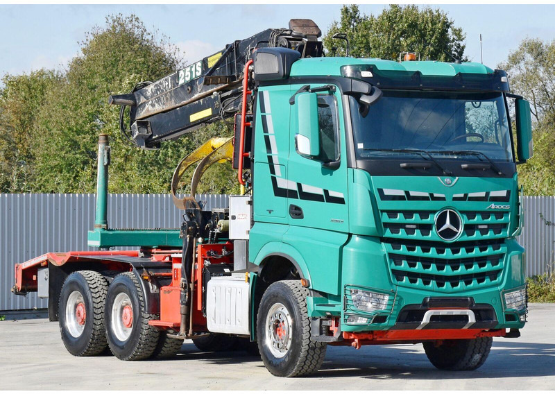 Mercedes-Benz AROCS 3363 *HOLZTRANSPORTER * LOGLIFT 251S /6x4 - Metsaveok, Kraanaga veoauto: pilt 4 Mercedes-Benz AROCS 3363 *HOLZTRANSPORTER * LOGLIFT 251S /6x4 - Metsaveok, Kraanaga veoauto: pilt 4