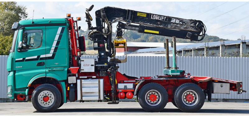 Mercedes-Benz AROCS 3363 *HOLZTRANSPORTER * LOGLIFT 251S /6x4 - Metsaveok, Kraanaga veoauto: pilt 5 Mercedes-Benz AROCS 3363 *HOLZTRANSPORTER * LOGLIFT 251S /6x4 - Metsaveok, Kraanaga veoauto: pilt 5