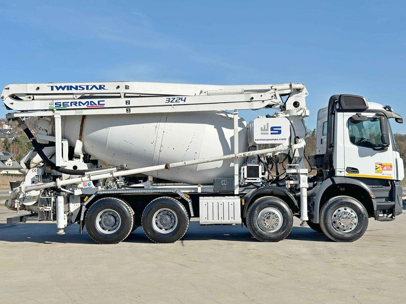 Mercedes-Benz AROCS 3743 * Betonpumpe + FUNK * 8x4 * TOP - Autobetoonisegisti: pilt 3 Mercedes-Benz AROCS 3743 * Betonpumpe + FUNK * 8x4 * TOP - Autobetoonisegisti: pilt 3