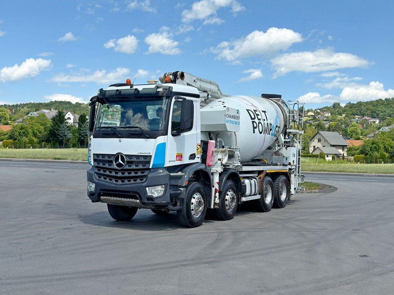Mercedes-Benz AROCS 3743 * Betonpumpe + FUNK * 8x4 * TOP - Autobetoonisegisti: pilt 2 Mercedes-Benz AROCS 3743 * Betonpumpe + FUNK * 8x4 * TOP - Autobetoonisegisti: pilt 2