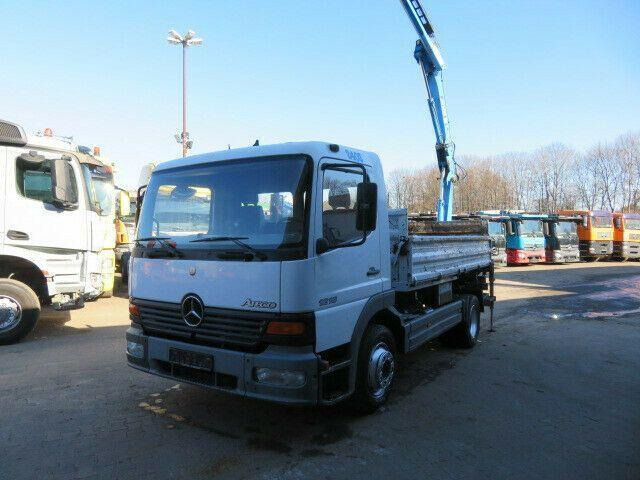 Mercedes-Benz ATEGO 1218 - Kallurauto, Kraanaga veoauto: pilt 2 Mercedes-Benz ATEGO 1218 - Kallurauto, Kraanaga veoauto: pilt 2