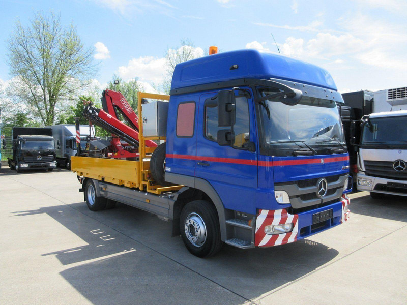 Mercedes-Benz ATEGO 1224 L - Madelveok/ Platvormveok, Kraanaga veoauto: pilt 1 Mercedes-Benz ATEGO 1224 L - Madelveok/ Platvormveok, Kraanaga veoauto: pilt 1
