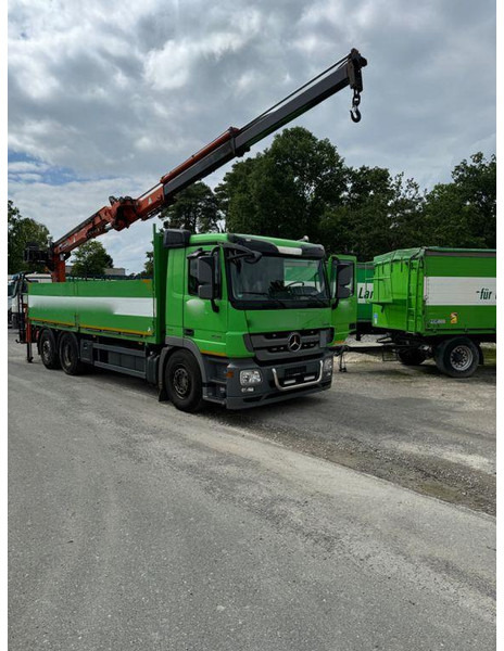 Mercedes-Benz Actros 2541 mit Atlas -Kran - Madelveok/ Platvormveok, Kraanaga veoauto: pilt 3 Mercedes-Benz Actros 2541 mit Atlas -Kran - Madelveok/ Platvormveok, Kraanaga veoauto: pilt 3