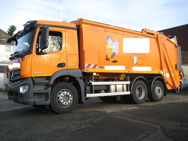 Mercedes-Benz Antos 2533 Garbage truck Terberg Olympus 20W - Prügiauto: pilt 1 Mercedes-Benz Antos 2533 Garbage truck Terberg Olympus 20W - Prügiauto: pilt 1