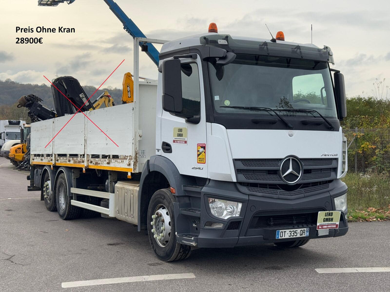 Mercedes-Benz Antos 2540 - Kabiinišassiiga veoauto: pilt 1 Mercedes-Benz Antos 2540 - Kabiinišassiiga veoauto: pilt 1