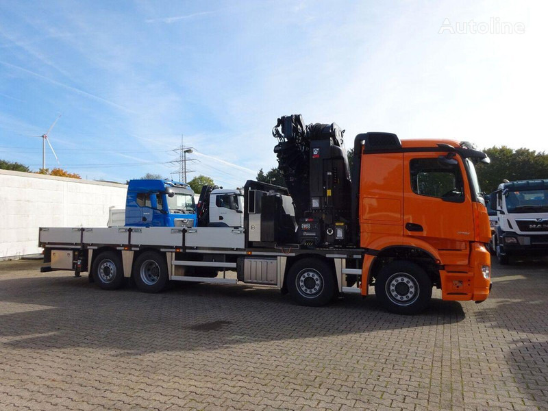 Mercedes-Benz Arocs 3751 - Flatbed+crane - Madelveok/ Platvormveok, Kraanaga veoauto: pilt 5 Mercedes-Benz Arocs 3751 - Flatbed+crane - Madelveok/ Platvormveok, Kraanaga veoauto: pilt 5