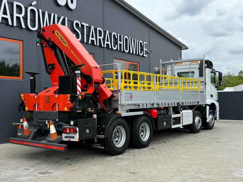 Mercedes-Benz Arocs Actros 3236 // E6 // 8x4 // Palfinger PK4800 - Madelveok/ Platvormveok, Kraanaga veoauto: pilt 4 Mercedes-Benz Arocs Actros 3236 // E6 // 8x4 // Palfinger PK4800 - Madelveok/ Platvormveok, Kraanaga veoauto: pilt 4