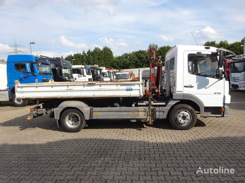 Mercedes-Benz Atego 818 - 3 way tipper+crane - Kallurauto, Kraanaga veoauto: pilt 4 Mercedes-Benz Atego 818 - 3 way tipper+crane - Kallurauto, Kraanaga veoauto: pilt 4