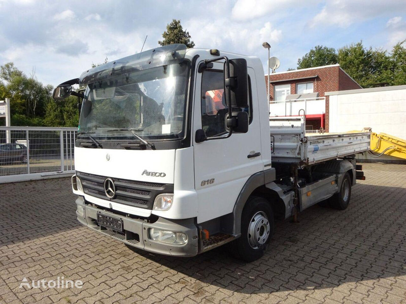 Mercedes-Benz Atego 818 - 3 way tipper+crane - Kallurauto, Kraanaga veoauto: pilt 2 Mercedes-Benz Atego 818 - 3 way tipper+crane - Kallurauto, Kraanaga veoauto: pilt 2