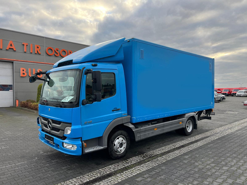 Mercedes-Benz Atego 818 BOX CONTAINER + LIFT 1.HAND (DE) - Kasti veoauto: pilt 1 Mercedes-Benz Atego 818 BOX CONTAINER + LIFT 1.HAND (DE) - Kasti veoauto: pilt 1