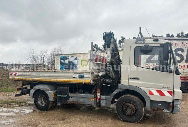 Mercedes-Benz Atego 818 Tipper + Crane Atlas 65.2 - Kallurauto, Kraanaga veoauto: pilt 3 Mercedes-Benz Atego 818 Tipper + Crane Atlas 65.2 - Kallurauto, Kraanaga veoauto: pilt 3