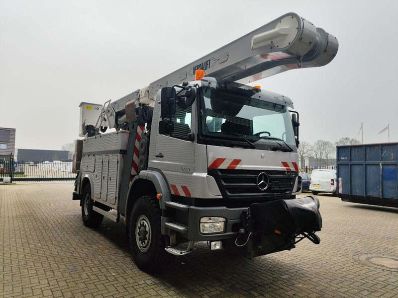 Mercedes-Benz Axor 1824 - Lifting basket - Veoautolt tõusev platvorm, Kraanaga veoauto: pilt 3 Mercedes-Benz Axor 1824 - Lifting basket - Veoautolt tõusev platvorm, Kraanaga veoauto: pilt 3