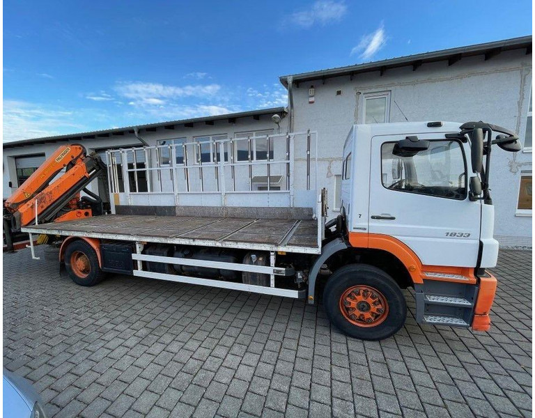Mercedes-Benz Axor 1833 - Madelveok/ Platvormveok, Kraanaga veoauto: pilt 3 Mercedes-Benz Axor 1833 - Madelveok/ Platvormveok, Kraanaga veoauto: pilt 3