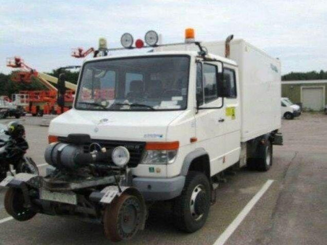 Mercedes-Benz VARIO Schörling RAIL ROAD Two Way Schienen - Kasti veoauto: pilt 1 Mercedes-Benz VARIO Schörling RAIL ROAD Two Way Schienen - Kasti veoauto: pilt 1