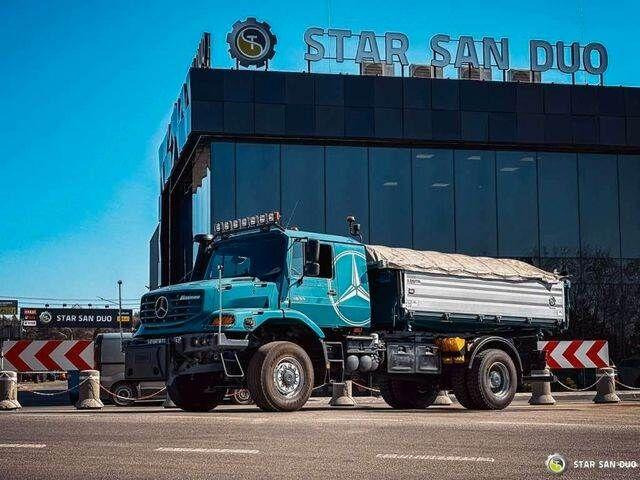 Mercedes-Benz Zetros 1833 4x4 Kipper Camper Chassis - Kabiinišassiiga veoauto, Kraanaga veoauto: pilt 1 Mercedes-Benz Zetros 1833 4x4 Kipper Camper Chassis - Kabiinišassiiga veoauto, Kraanaga veoauto: pilt 1