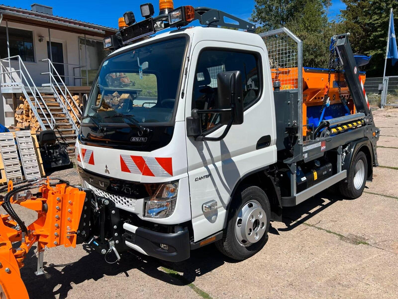 Mitsubishi Fuso Canter 6S15 - Skip loader truck - Nöörtõstukiga veoauto: pilt 1 Mitsubishi Fuso Canter 6S15 - Skip loader truck - Nöörtõstukiga veoauto: pilt 1