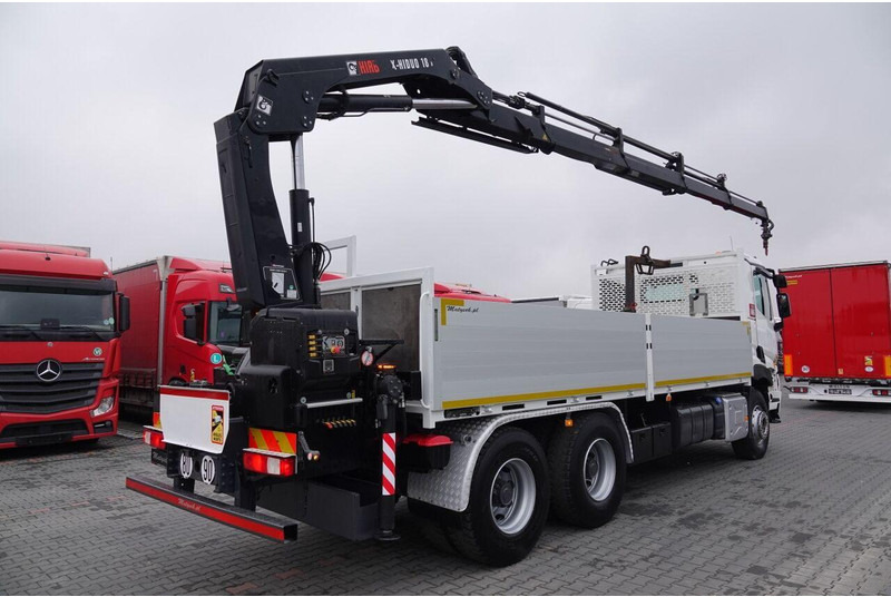 Renault C 380 / 6x4 / SKRZYNIOWY 6,6 m / + HDS HIAB 188 x-hiduo wysów: 1 - Madelveok/ Platvormveok, Kraanaga veoauto: pilt 4 Renault C 380 / 6x4 / SKRZYNIOWY 6,6 m / + HDS HIAB 188 x-hiduo wysów: 1 - Madelveok/ Platvormveok, Kraanaga veoauto: pilt 4