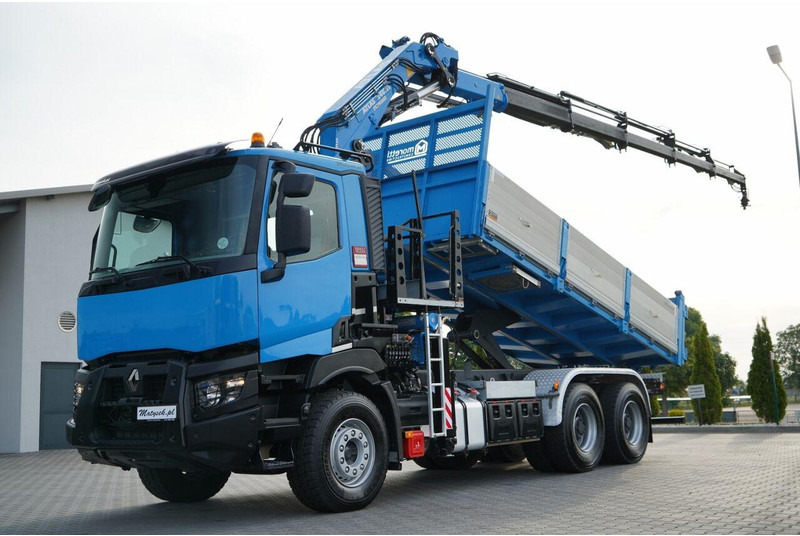 Renault C 430 - Kallurauto, Kraanaga veoauto: pilt 1 Renault C 430 - Kallurauto, Kraanaga veoauto: pilt 1