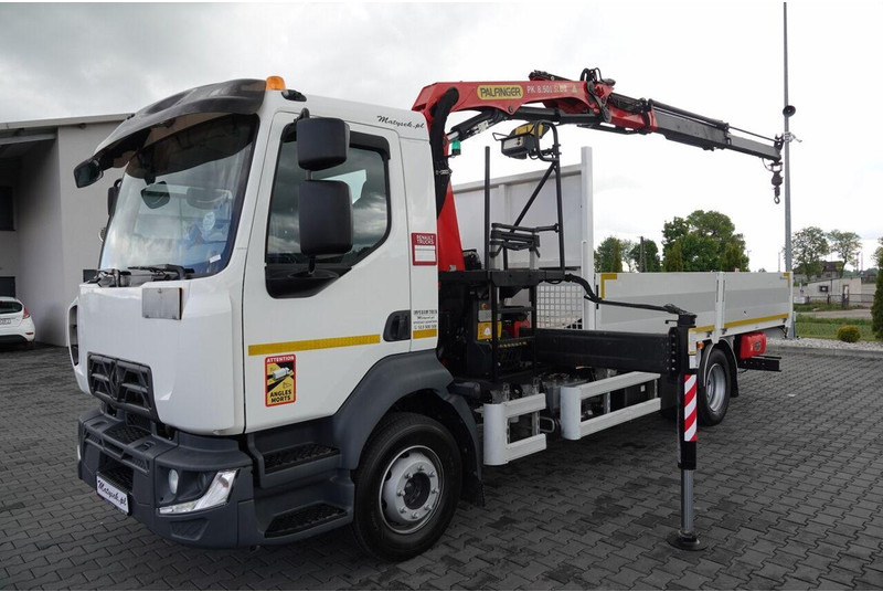 Renault D 210/ 4X2 / SKRZYNIOWY 5 M + HDS PALFINGER PK 8.501 SLD A / UD - Madelveok/ Platvormveok, Kraanaga veoauto: pilt 3 Renault D 210/ 4X2 / SKRZYNIOWY 5 M + HDS PALFINGER PK 8.501 SLD A / UD - Madelveok/ Platvormveok, Kraanaga veoauto: pilt 3