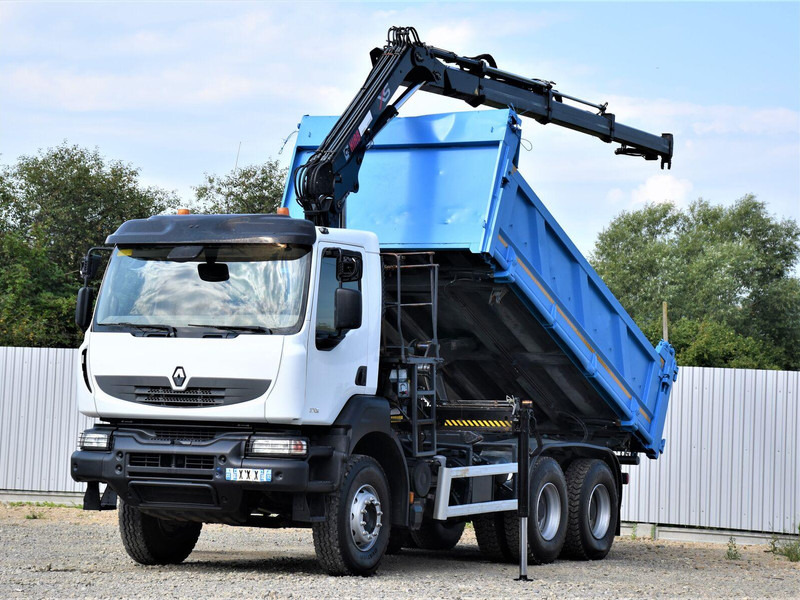 Renault KERAX 370 DXI - Kallurauto, Kraanaga veoauto: pilt 1 Renault KERAX 370 DXI - Kallurauto, Kraanaga veoauto: pilt 1