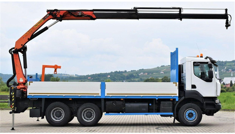 Renault KERAX 370 - Madelveok/ Platvormveok, Kraanaga veoauto: pilt 5 Renault KERAX 370 - Madelveok/ Platvormveok, Kraanaga veoauto: pilt 5