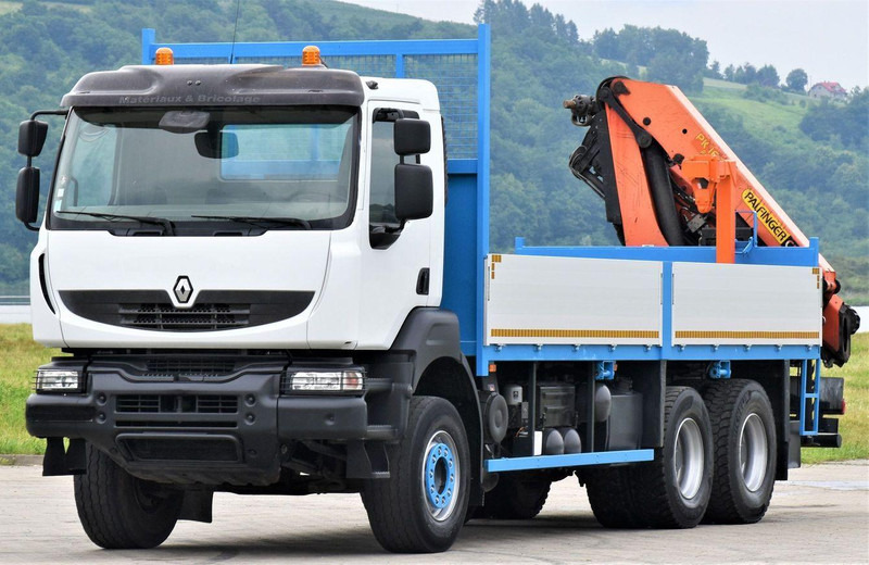 Renault KERAX 370 - Madelveok/ Platvormveok, Kraanaga veoauto: pilt 4 Renault KERAX 370 - Madelveok/ Platvormveok, Kraanaga veoauto: pilt 4