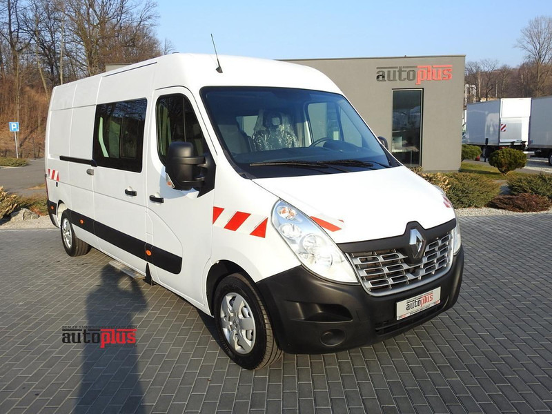 Renault MASTER FURGON BRYGADÓWKA  7 MIEJSC TEMPOMAT KLIMATYZACJA  130KM - Väikebuss, Mikrobuss: pilt 1 Renault MASTER FURGON BRYGADÓWKA  7 MIEJSC TEMPOMAT KLIMATYZACJA  130KM - Väikebuss, Mikrobuss: pilt 1