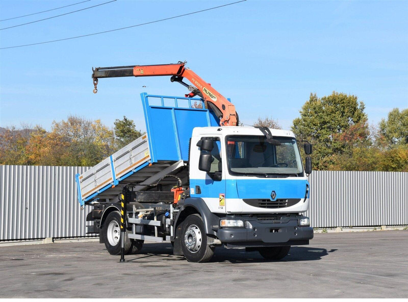 Renault MIDLUM 270 DXI *TIPPER 3,50m *PK 8501-K/FUNK - Kallurauto, Kraanaga veoauto: pilt 1 Renault MIDLUM 270 DXI *TIPPER 3,50m *PK 8501-K/FUNK - Kallurauto, Kraanaga veoauto: pilt 1