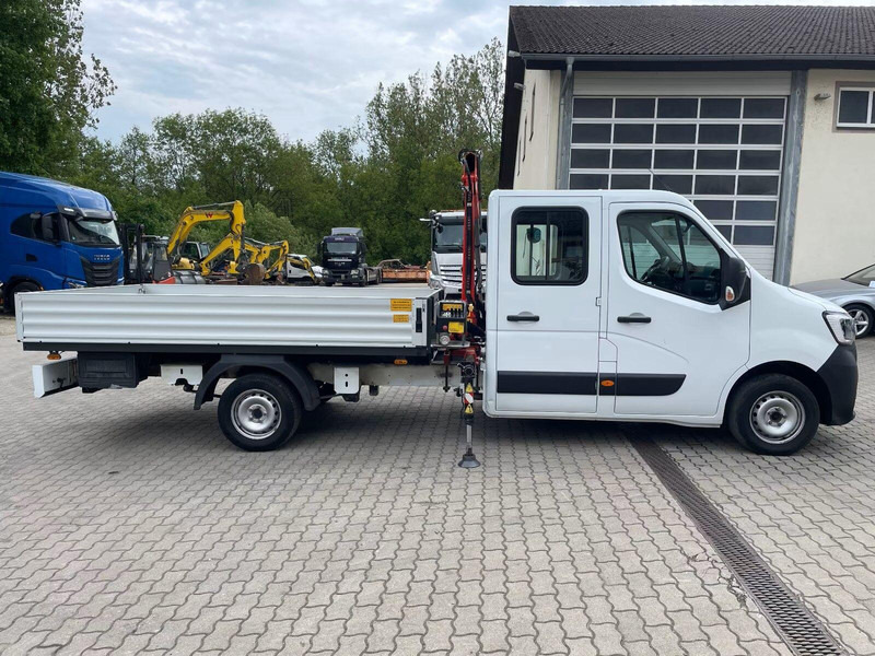 Renault Master Doka - Flatbed truck + crane - Madelauto, Meeskonnaauto: pilt 5 Renault Master Doka - Flatbed truck + crane - Madelauto, Meeskonnaauto: pilt 5