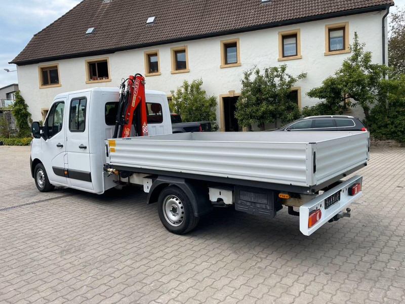 Renault Master Doka - Flatbed truck + crane - Madelauto, Meeskonnaauto: pilt 4 Renault Master Doka - Flatbed truck + crane - Madelauto, Meeskonnaauto: pilt 4