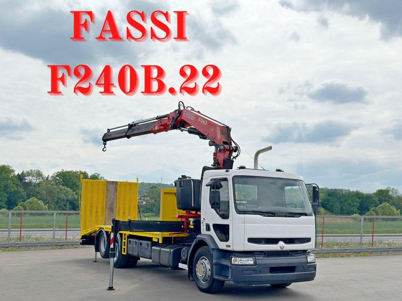 Renault PREMIUM 320 * FASSI F240B.22 + FUNK* TOP - Puksiirauto: pilt 1 Renault PREMIUM 320 * FASSI F240B.22 + FUNK* TOP - Puksiirauto: pilt 1