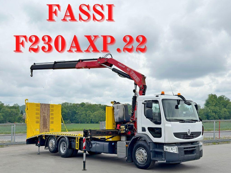 Renault PREMIUM 370 * FASSI F230AXP.22 + FUNK* TOP - Puksiirauto: pilt 1 Renault PREMIUM 370 * FASSI F230AXP.22 + FUNK* TOP - Puksiirauto: pilt 1