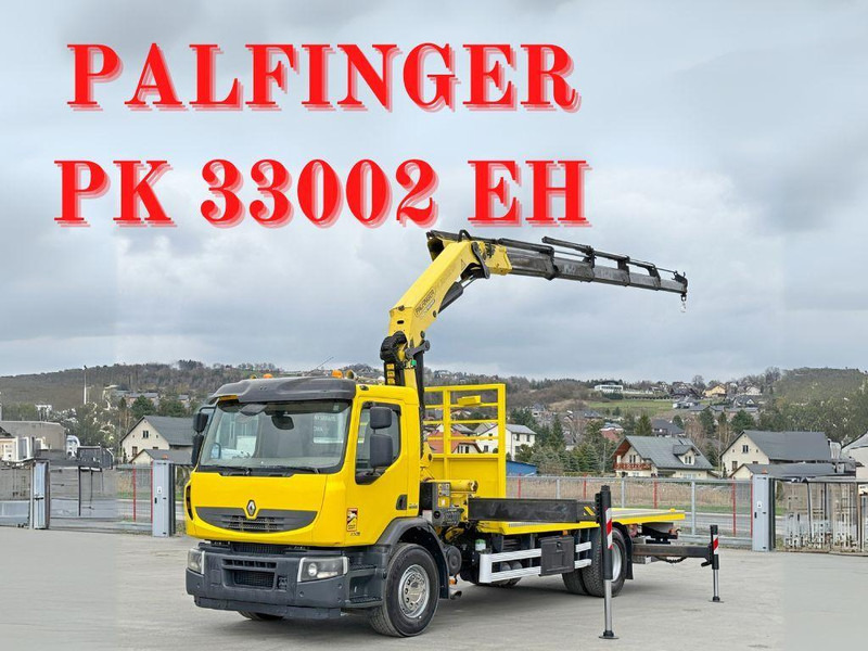 Renault PREMIUM 430 DXI* PK 33002 EH/FUNK * TOPZUSTAND - Madelveok/ Platvormveok, Kraanaga veoauto: pilt 1 Renault PREMIUM 430 DXI* PK 33002 EH/FUNK * TOPZUSTAND - Madelveok/ Platvormveok, Kraanaga veoauto: pilt 1