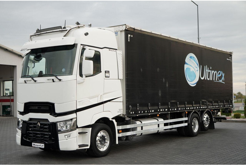 Renault T 440 / 6X2 / SOLÓWKA / FIRANKA 9.5 M / I-PARK COOL / WINDA / AL - Tent veoauto: pilt 1 Renault T 440 / 6X2 / SOLÓWKA / FIRANKA 9.5 M / I-PARK COOL / WINDA / AL - Tent veoauto: pilt 1