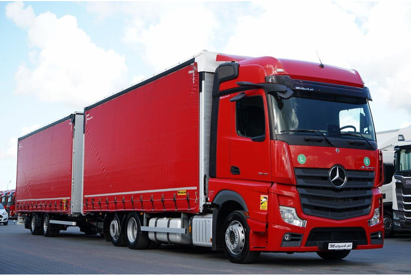 Mercedes-Benz ACTROS 2545 / ZESTAW TANDEM 120 M3 / PRZEJAZDOWY /  6x2 / OŚ POD - Sadulveok: pilt 1 Mercedes-Benz ACTROS 2545 / ZESTAW TANDEM 120 M3 / PRZEJAZDOWY /  6x2 / OŚ POD - Sadulveok: pilt 1