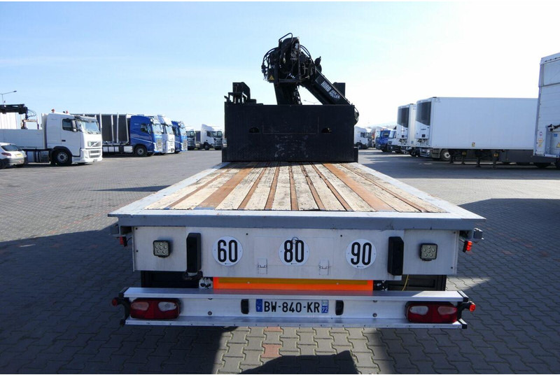Samro NACZEPA PLATFORMA + HDS HIAB R 150 / DO BUDOWLANKI / PODŁOGA SZY - Platvorm/ Madelpoolhaagis: pilt 5 Samro NACZEPA PLATFORMA + HDS HIAB R 150 / DO BUDOWLANKI / PODŁOGA SZY - Platvorm/ Madelpoolhaagis: pilt 5