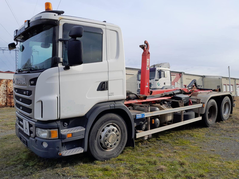 Scania G 440 6x4 - Madelveok/ Platvormveok, Kraanaga veoauto: pilt 1 Scania G 440 6x4 - Madelveok/ Platvormveok, Kraanaga veoauto: pilt 1