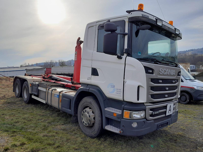 Scania G 440 6x4 - Madelveok/ Platvormveok, Kraanaga veoauto: pilt 4 Scania G 440 6x4 - Madelveok/ Platvormveok, Kraanaga veoauto: pilt 4