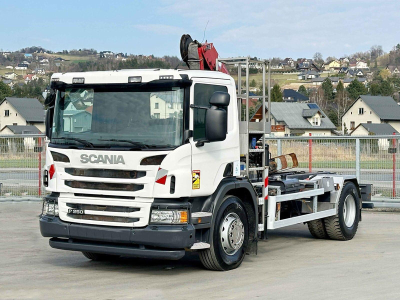 Scania P 250 * HMF 635 K2 + FUNK * TOPZUSTAND - Kallurauto, Kraanaga veoauto: pilt 2 Scania P 250 * HMF 635 K2 + FUNK * TOPZUSTAND - Kallurauto, Kraanaga veoauto: pilt 2