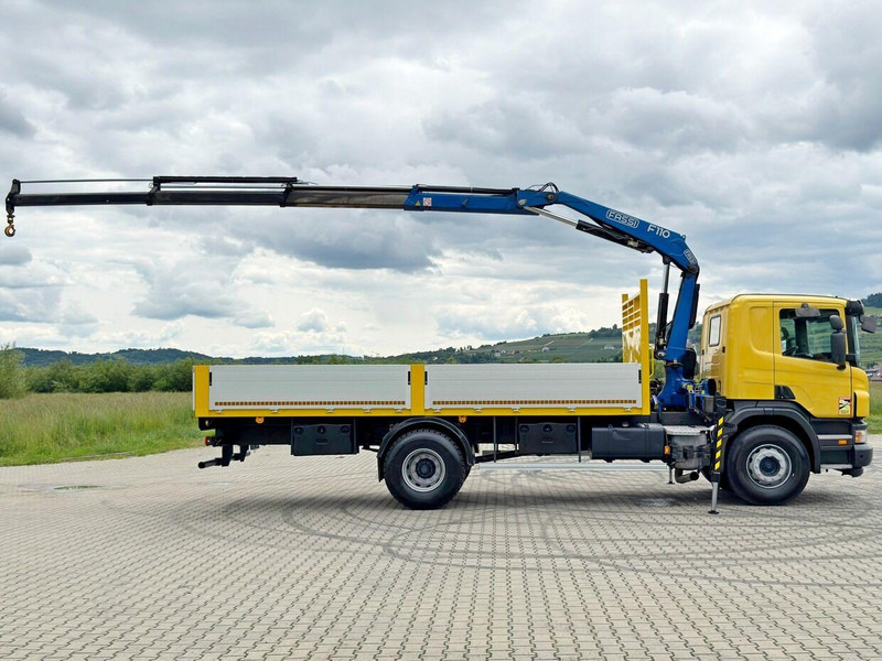 Scania P 270 * FASSI F110A.23 + FUNK * TOPZUSTAND - Madelveok/ Platvormveok, Kraanaga veoauto: pilt 5 Scania P 270 * FASSI F110A.23 + FUNK * TOPZUSTAND - Madelveok/ Platvormveok, Kraanaga veoauto: pilt 5