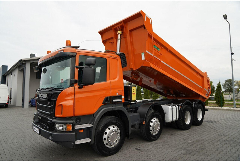Scania P 410 / 8x4 / WYWROTKA TYLNOZSYPOWA / ALUFELGI / OPONY 100% / MA - Kallurauto: pilt 4 Scania P 410 / 8x4 / WYWROTKA TYLNOZSYPOWA / ALUFELGI / OPONY 100% / MA - Kallurauto: pilt 4