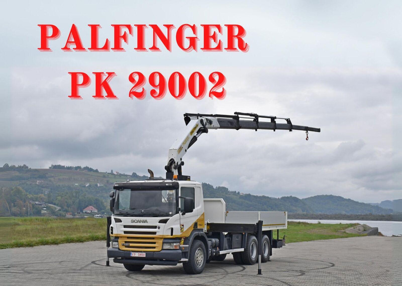 Scania P 420 - Madelveok/ Platvormveok, Kraanaga veoauto: pilt 1 Scania P 420 - Madelveok/ Platvormveok, Kraanaga veoauto: pilt 1
